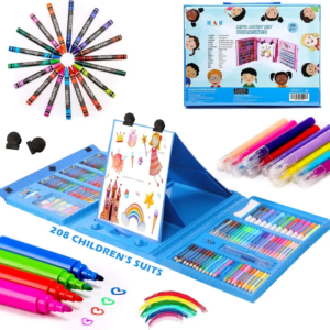 Coffret de dessin complet 208 pièces