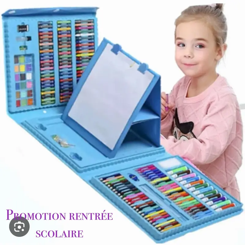 🔺Art set 208 pièce pour garçons et filles 🧒 👦 - الصورة 2